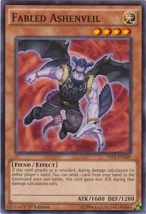 Fabled Ashenveil Starter Deck Dark Legion Yugioh