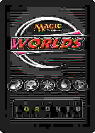 2001 World Championship Advertisement Card