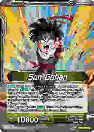 Son Gohan, Confronting Invasion - Dragonball Super TCG