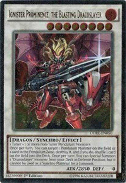Ignister Prominence, the Blasting Dracoslayer