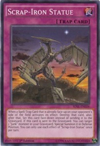 Scrap-Iron Statue