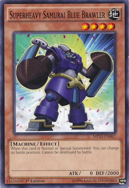 Superheavy Samurai Blue Brawler