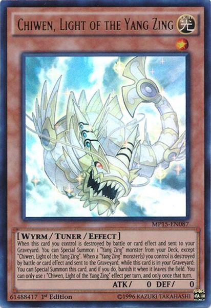 Chiwen, Light of the Yang Zing