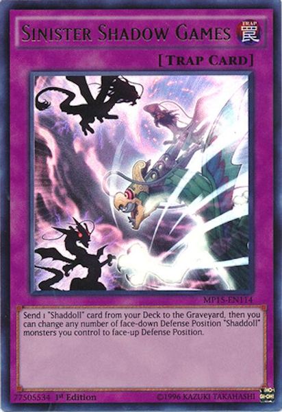 Sinister Shadow Games