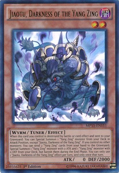 Jiaotu, Darkness of the Yang Zing