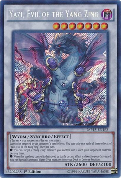 Yazi, Evil of the Yang Zing