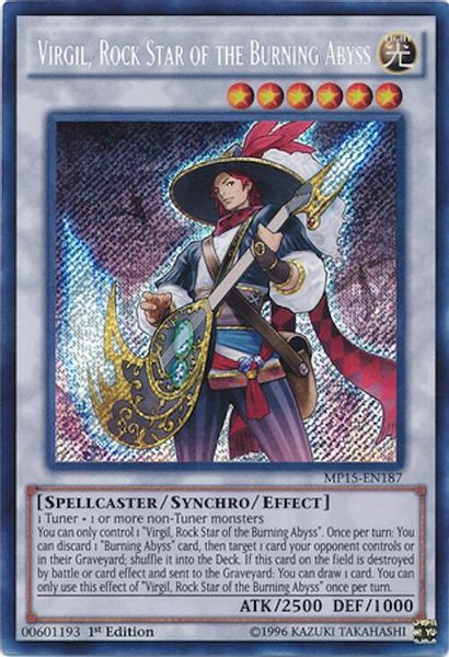 Virgil, Rock Star of the Burning Abyss