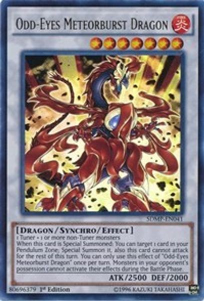 Odd-Eyes Meteorburst Dragon
