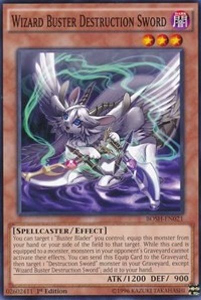 Wizard Buster Destruction Sword
