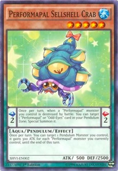 Performapal Sellshell Crab