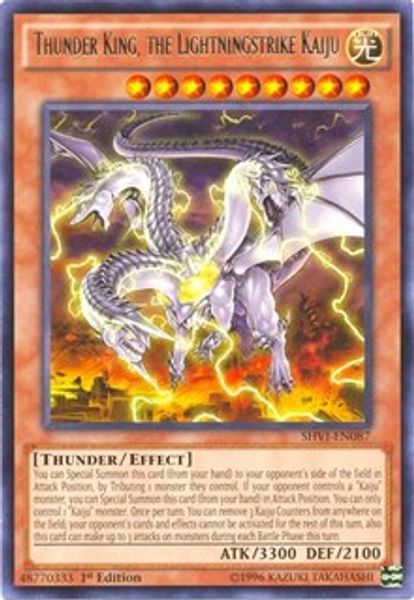 Thunder King, the Lightningstrike Kaiju