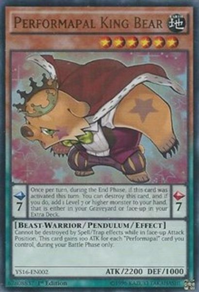 Performapal King Bear