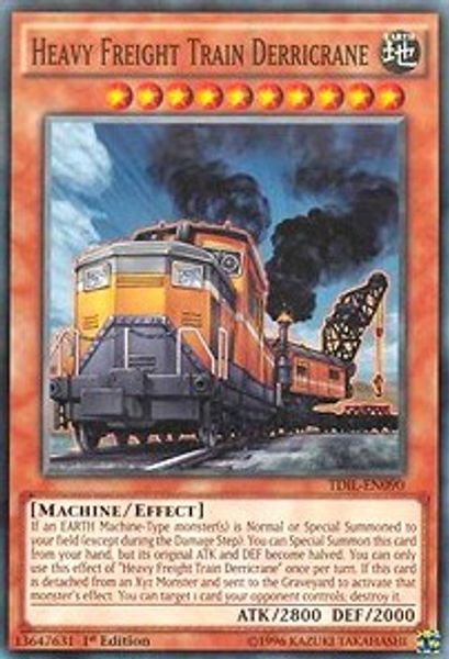 Heavy Freight Train Derricrane
