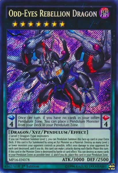 Odd-Eyes Rebellion Dragon