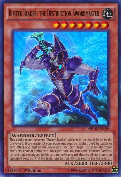 Buster Blader, the Destruction Swordmaster