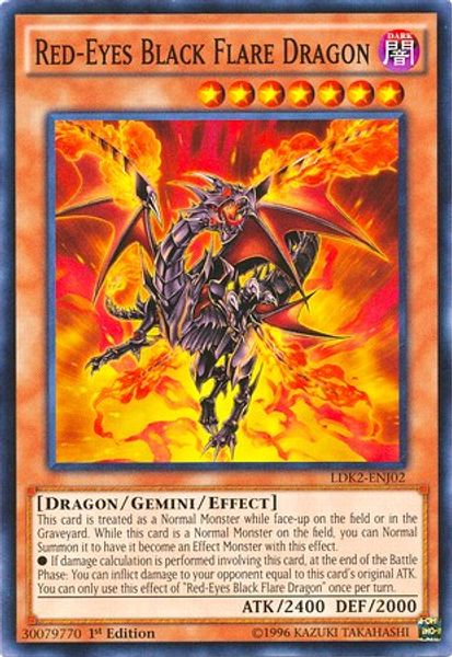 Red-Eyes Black Flare Dragon