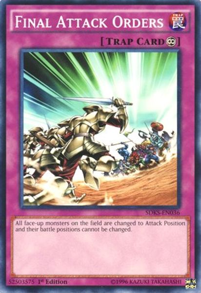 Final Attack Orders