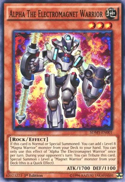 Alpha The Electromagnet Warrior
