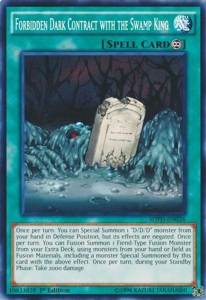 Forbidden Dark Contract with the Swamp King