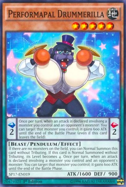 Performapal Drummerilla