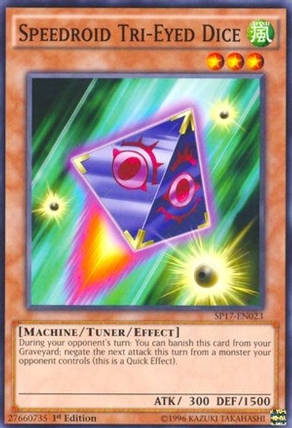Speedroid Tri-Eyed Dice