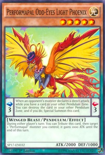 Performapal Odd-Eyes Light Phoenix