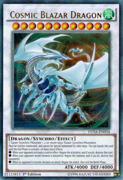 Cosmic Blazar Dragon