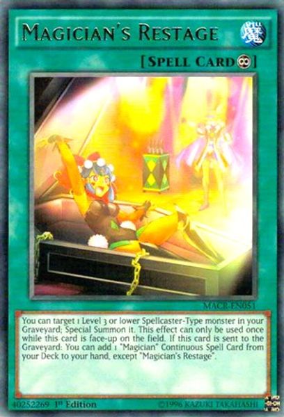 Magician's Restage
