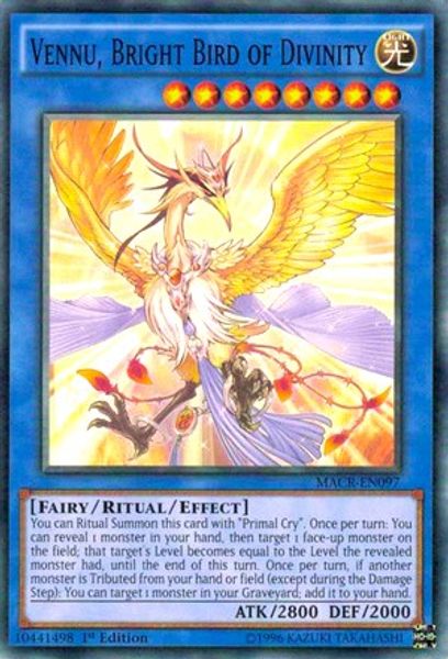 Vennu, Bright Bird of Divinity