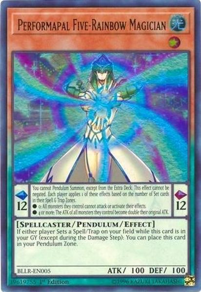 Performapal Five-Rainbow Magician