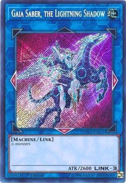 Gaia Saber, the Lightning Shadow