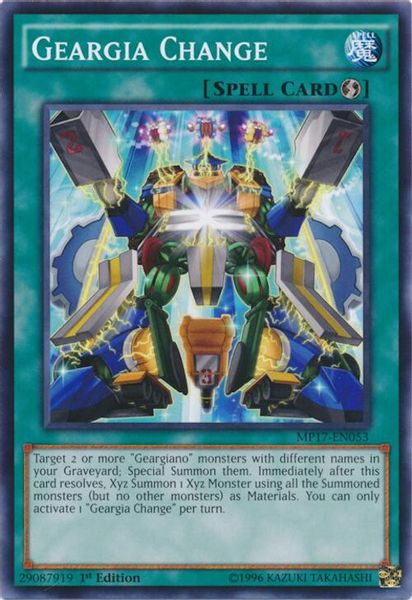 Geargia Change