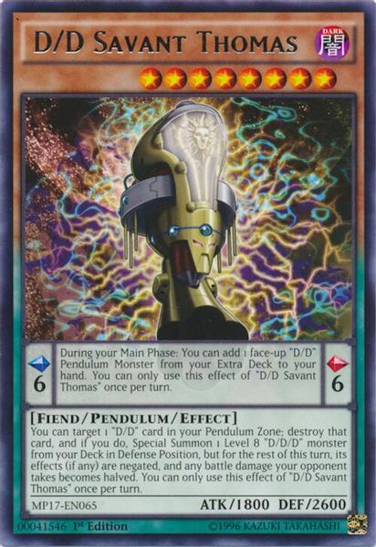 D/D Savant Thomas