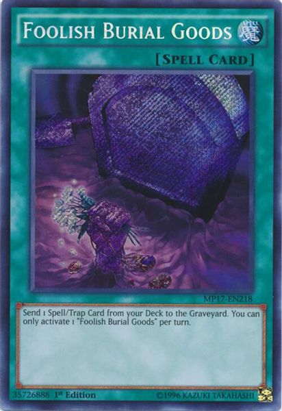 Foolish Burial Goods