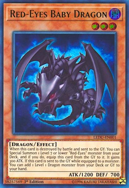 Red-Eyes Baby Dragon