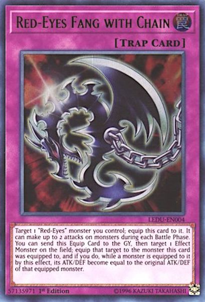 Red-Eyes Fang with Chain