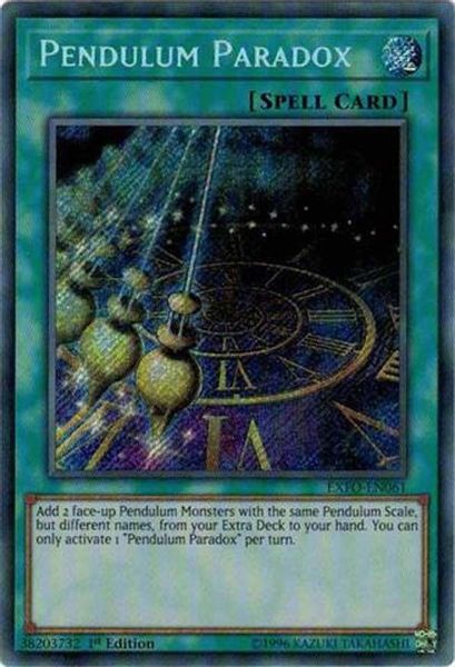 Pendulum Paradox