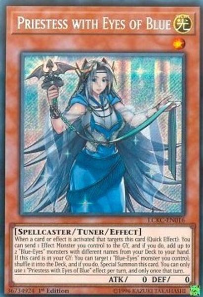 Priestess with Eyes of Blue