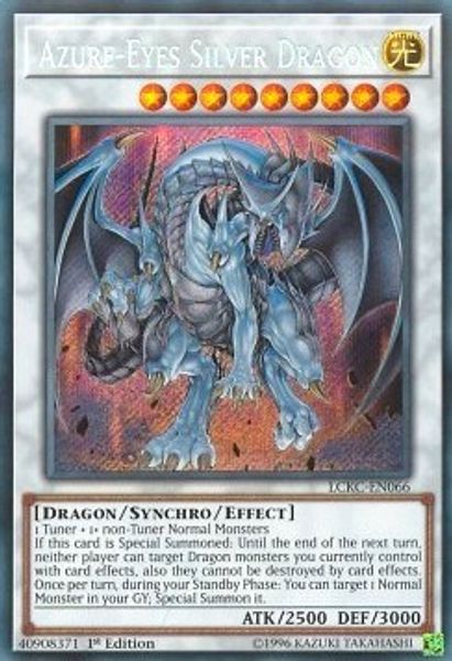 Azure-Eyes Silver Dragon