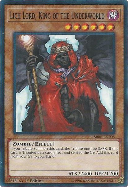 Lich Lord, King of the Underworld