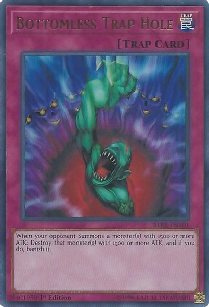 Bottomless Trap Hole