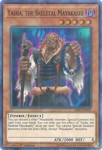 Yasha, the Skeletal Mayakashi
