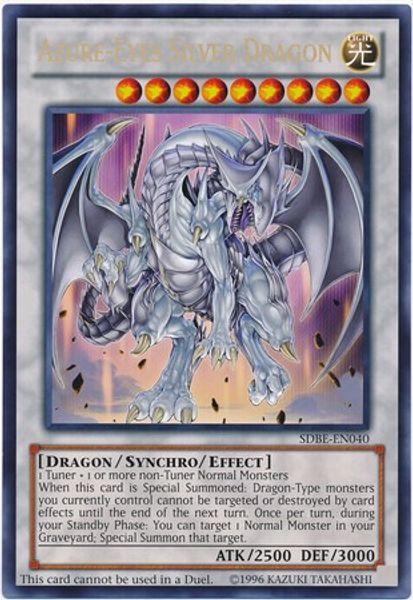 Azure-Eyes Silver Dragon (Oversized)