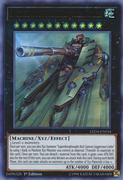 Superdreadnought Rail Cannon Juggernaut Liebe