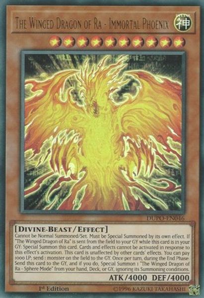 The Winged Dragon of Ra - Immortal Phoenix
