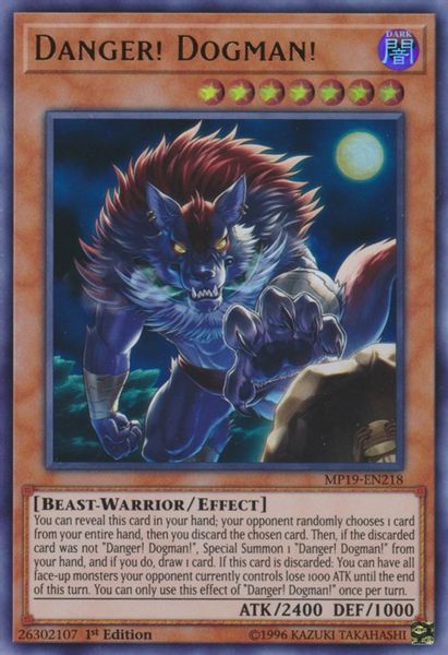 Danger! Dogman!
