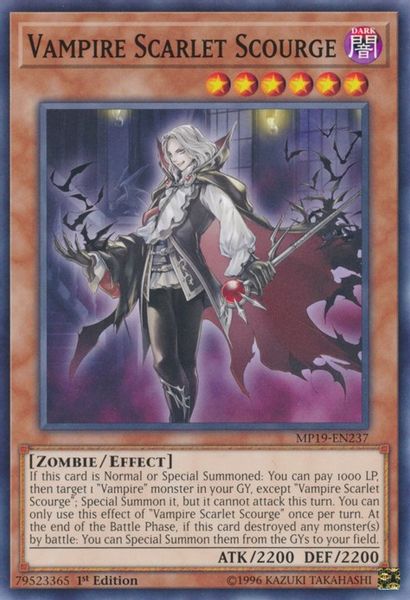 Vampire Scarlet Scourge