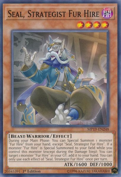 Seal, Strategist Fur Hire