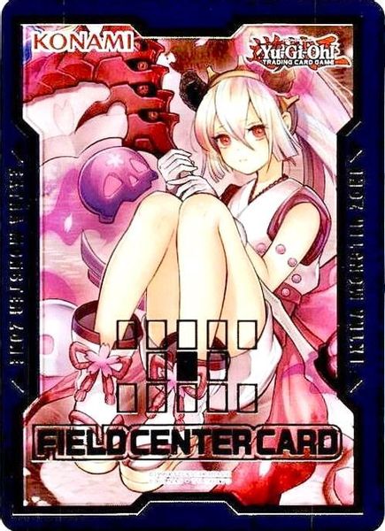 Field Center Token: Red Blossoms from Underroot