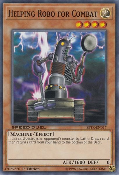 Helping Robo for Combat